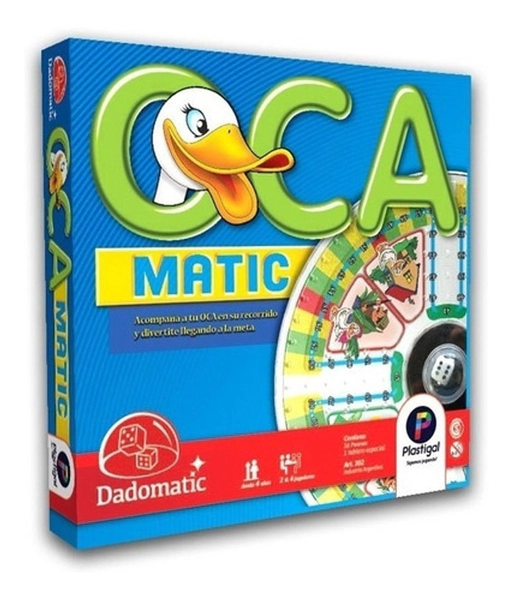 Juego De Mesa Juego De La Oca Matic Plastigal Envío Gratis