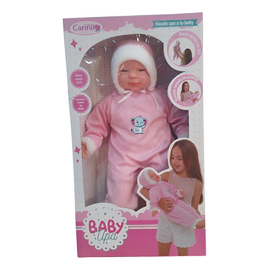 Muñeca Bebote Baby Upa Realista Llora Y Ríe Cariñito
