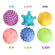 Set De Pelotas Sensoriales Estimulo Para Bebes Con Texturas