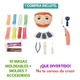 Set Masas Moldeables Dentista Magic Dough Coleccionables
