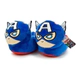 Pantuflas Marvel Capitán América De Peluche Con Luces