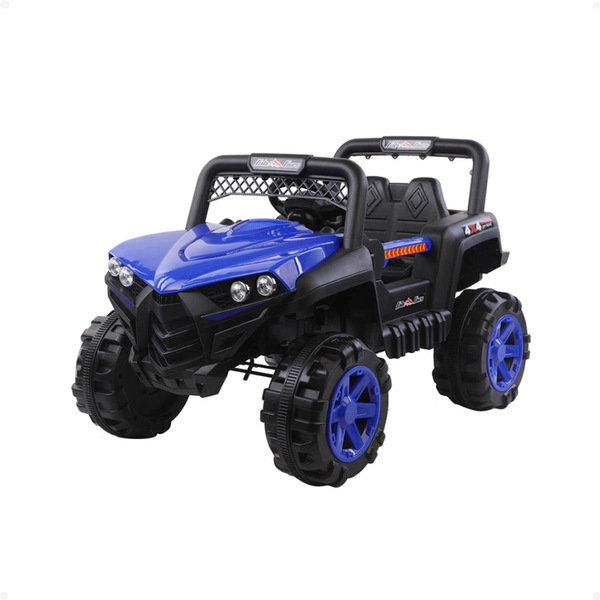 Jeep Estilo Arenero Auto A Bateria 12v Control Remoto Y Usb AZUL
