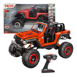 Jeep Wrangler Rubicon Rc 4x4 Luz Suspensión Taiyo 1:8