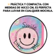 Cartuchera Desplegable Footy Smile Arco Iris Gran Capacidad