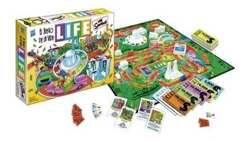 Juego De Mesa Life Los Simpsons Original Toyco