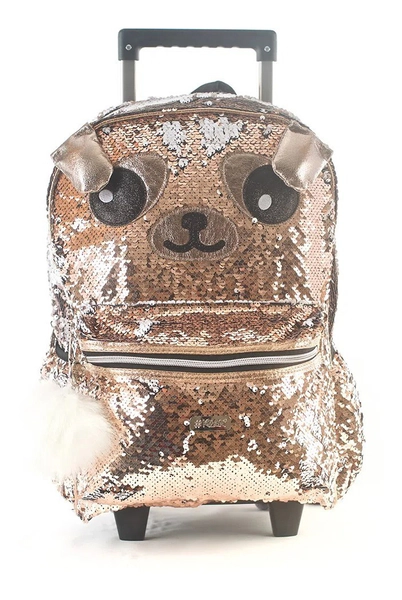 Mochila Kooshi Lentejuelas Dog Surtidos 17 Pulgadas Carro