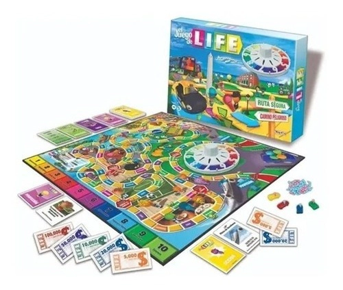 Juego De Mesa Life Argentina Original Toyco
