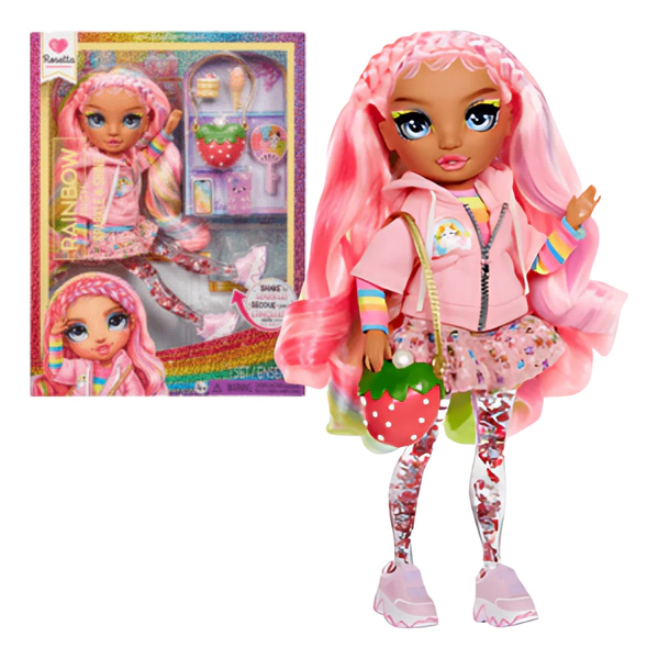 Muñeca Articulada Rainbow High Roseta 27cm C/ Acces Wabro