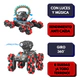 Smart Car Supremo Auto Tanque A R/c Dardos Y Humo Next Point