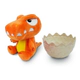 Dinosaurio Verde De Peluche C/huevo Crackin Eggs C/sonido