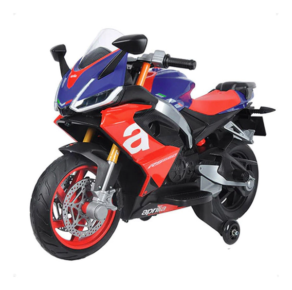 Moto A Batería 12v Rueditas De Apoyo Con Sonido Y Luces