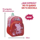 Mochila Escolar Peppa Pig Espalda 12 Pulgadas Wabro Surtido