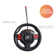 Auto Carrera 4 Canales Radio Control Diseño Urbano Marron