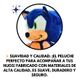Peluche Sonic 25 Cm, Relleno Hipoalergénico - Phi Phi Toys