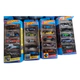 Hotwheels Pack X5 Autos Coleccionables Surtidos
