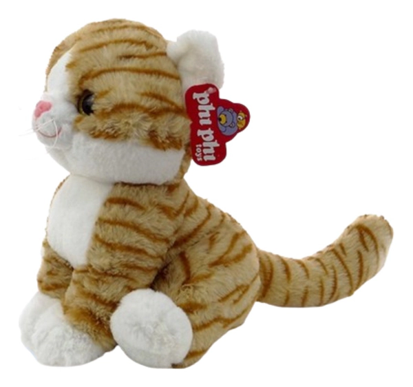 Peluche Gato Sentado Gatito De 30cm Suave Abrazo Bebe