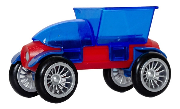 Camión De Construcción Para Armar Con Bloque Magnético