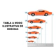 Camioneta Hip-hop 4x4 Metalica Escala 1:43 Pullback