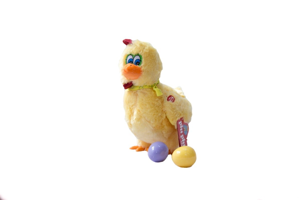Peluche Musical Gallina Con Huevos Original Phi Phi Toys
