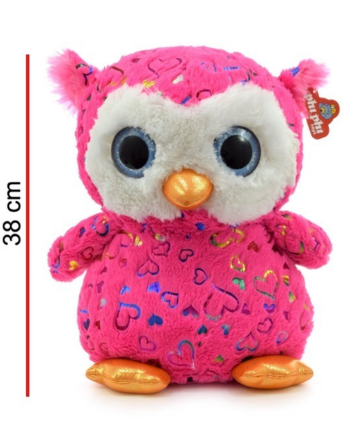 Peluche Lechuza Con Brillo Phi Phi Toys