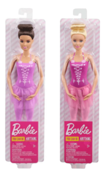 Muñeca Barbrie De Valet Con Pollera Tutu Y Zapatillas Gjl58