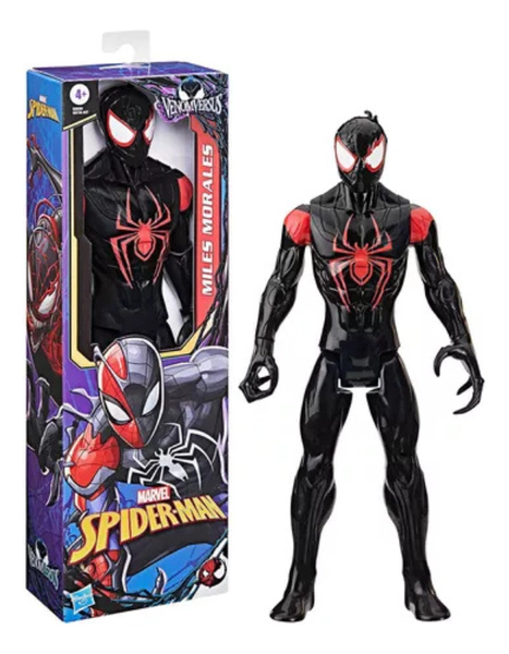 Muñeco Hombre Araña Spiderman 29cm Series Titan Heroes Venom