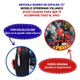 Mochila Escolar Spiderman Villanos Espalda 12 Pulgadas Wabro