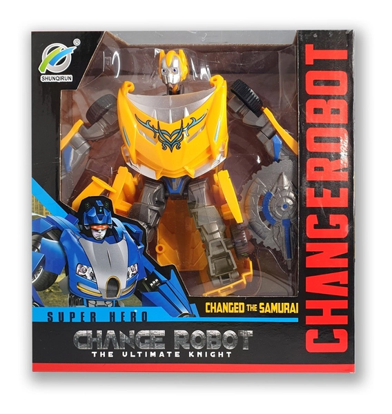 Transformers Coleccionables Auto Carrera Simple Armado 16cm