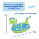 Inflable Flotador Infantil P/ Agua Dragon 142x134cm Bestway