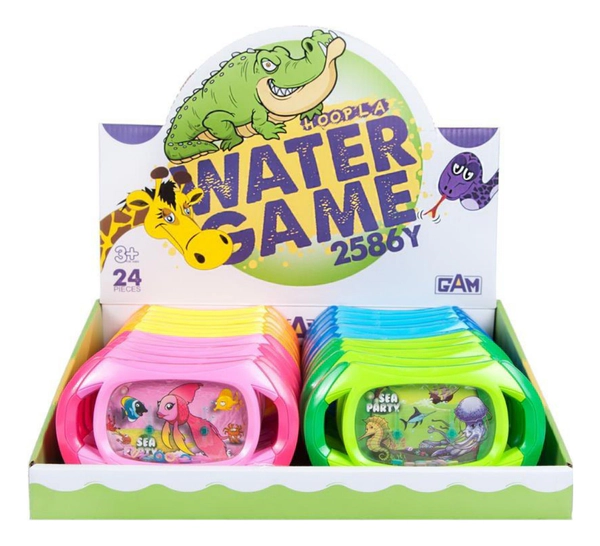 Juego De Agua Dos Botones En Blister Animales Acuáticos