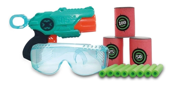 Soft Dart Gun Pistola Juguete Lanza Dardos Con Accesorios