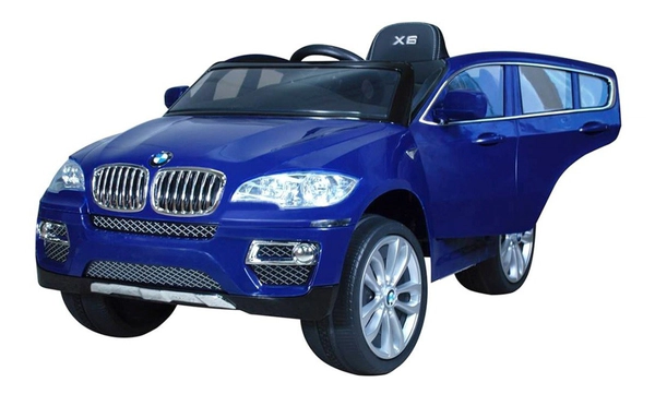 Auto A Batería Grande Bmw 12v Con Radio Control Sonido Y Luz