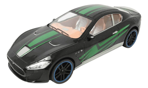 Auto Urbano Clasico A Fricción Maxima Velocidad Escala 1:16