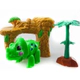 Set Animalitos De Juguete Dinosaurio Y Cueva Simil Playmobil
