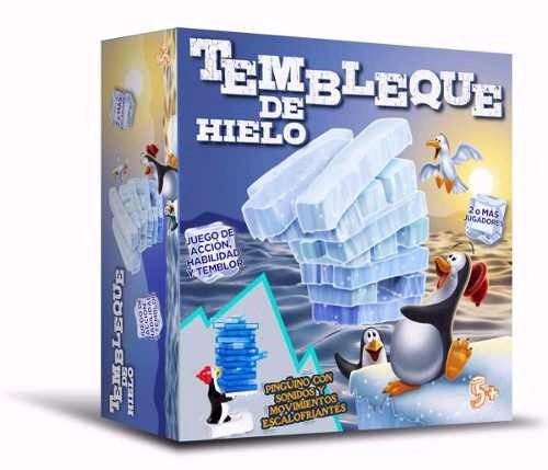 Tembleque De Hielo Pinguino Juego Con Sonido Y Movimiento