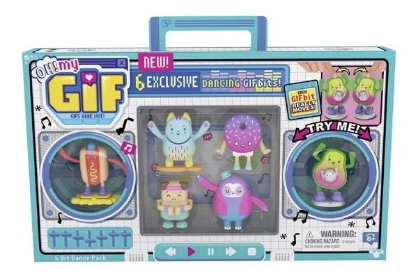 Oh My Gif 6 Bit Pack Coleccionable