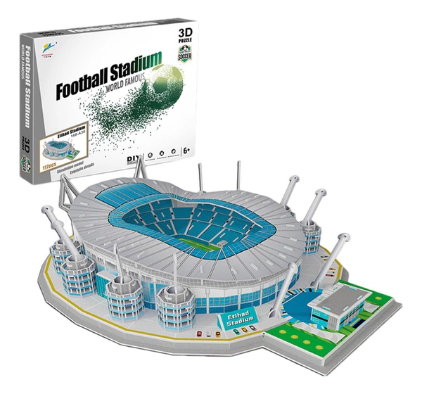 Puzzle 3d Estadio Manchester City 117 Piezas