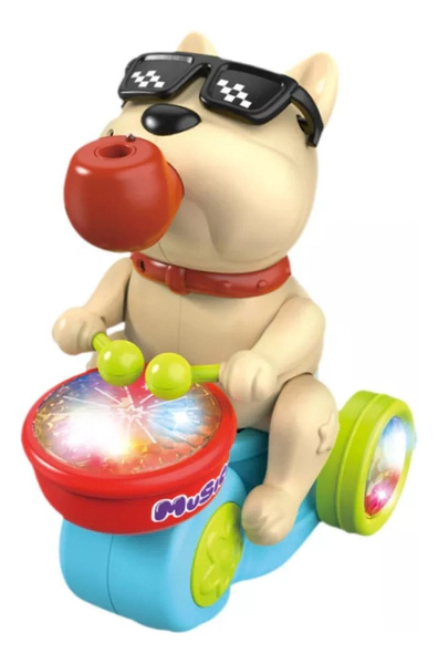 Perro Rociador Musical Con Luz Y Sonidos Para Bebe