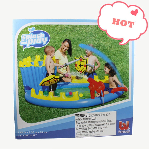 Pileta Castillo Inflable Fortaleza Pileta