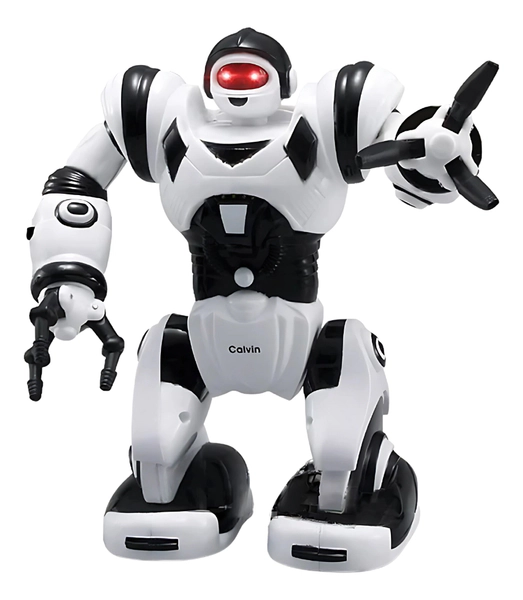 Robot Calvin Camina Con Luz Y Sonido Interactivo