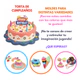 Playset Masas Moldeables Torta De Cumpleaños C/accesorios