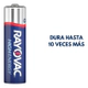 Pack 4 Pilas Alcalinas Rayovac Aa Oficial