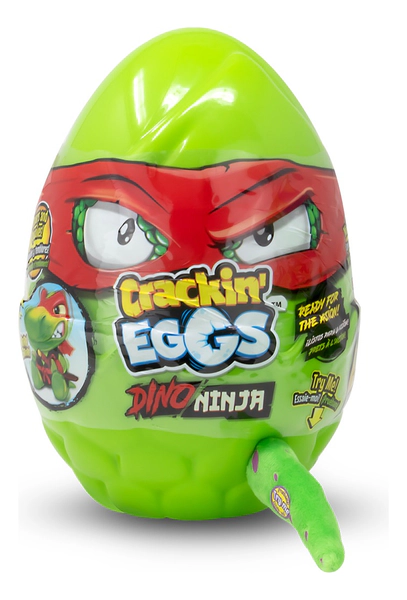Huevo Crackin Egg Dino Ninja Peluche Interactivo Cta