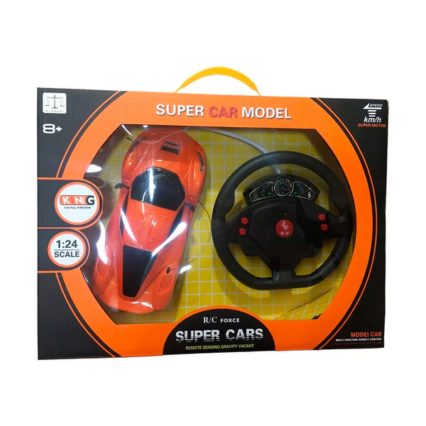 Auto A Radio Control Super Car 4 Canales Bateria