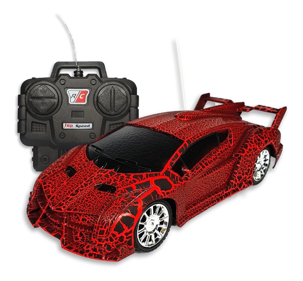 Auto A Radio Control Con Comando Completo Escala1:24