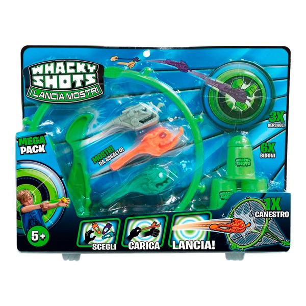 Whacky Shots Set Lanza Monstruos Nenes Original