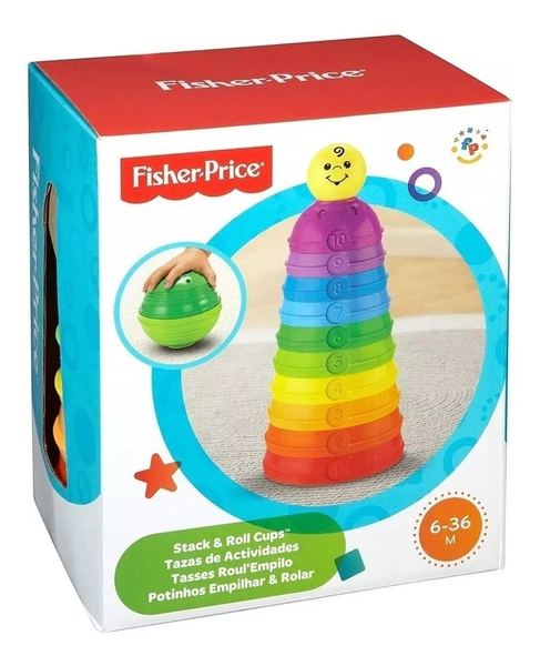 Apilable Tazas Juego De Encastre Fisher Price