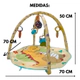 Gimnasio Manta Para Bebes Con Juguetes Interactivos Gugga