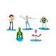 Muñeco Pixar Mini Figuras De Coleccion De 5 Cm. - Forky