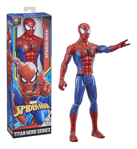 Spiderman 30 Cm Figura Titan Hero Orig Hasbro Envío Gratis